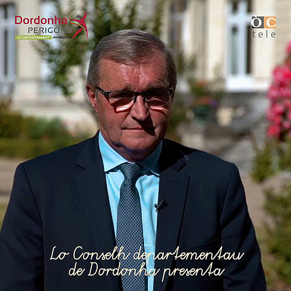 Témoignage en occitan de Germinal PEIRO, président du Conseil départemental de la Dordogne